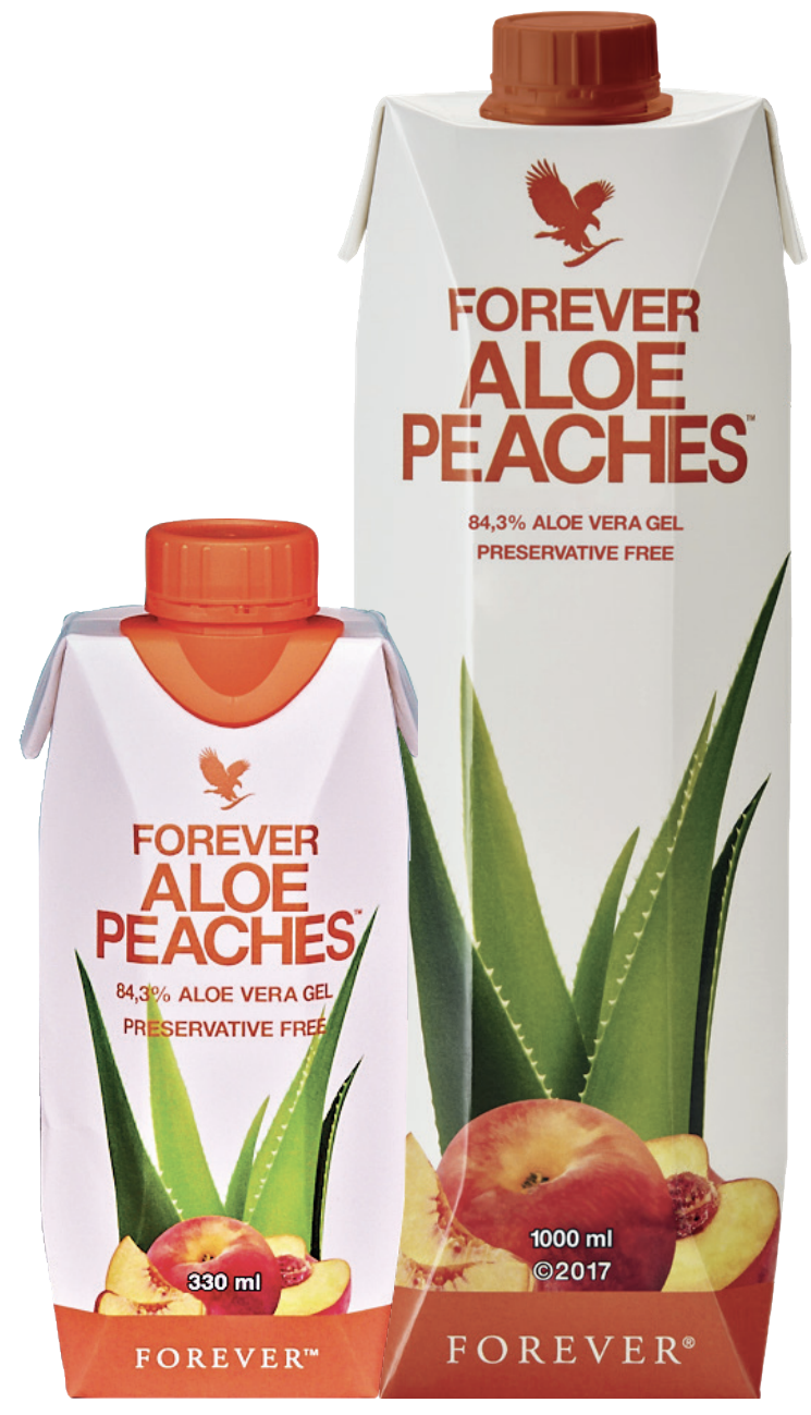 Aloe Peaches con Pesca